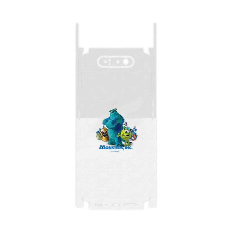 برچسب پوششی ماهوت مدل Monsters Inc-FullSkin مناسب برای گوشی موبایل سامسونگ Galaxy A80