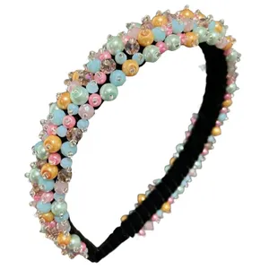 تل مو زنانه مدل مرواریدی وکریستالی