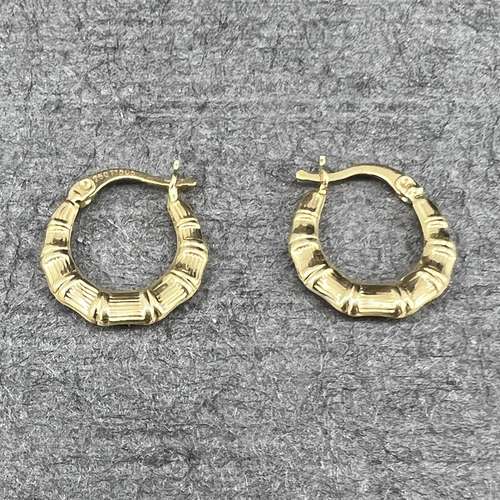 گوشواره طلا 18 عیار زنانه دوست خوب مدل dk518