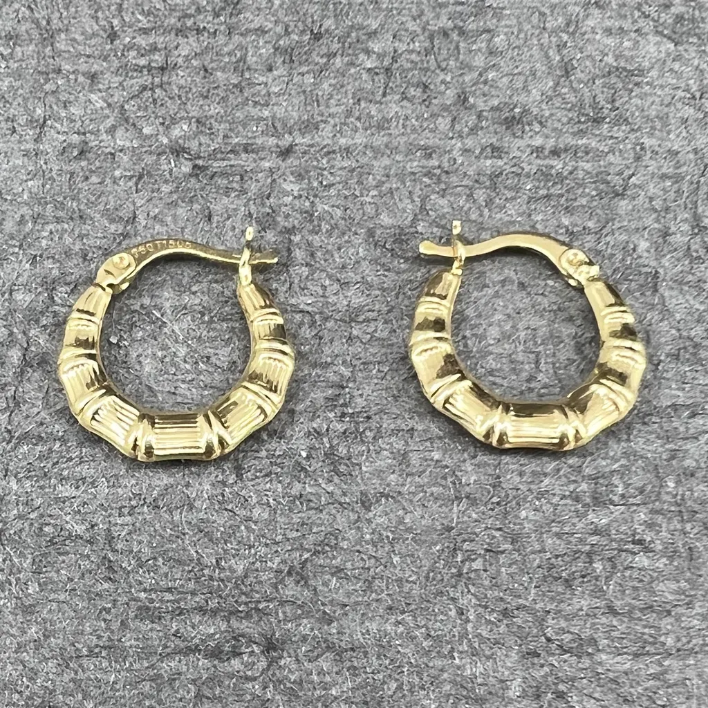 گوشواره طلا 18 عیار زنانه دوست خوب مدل dk518