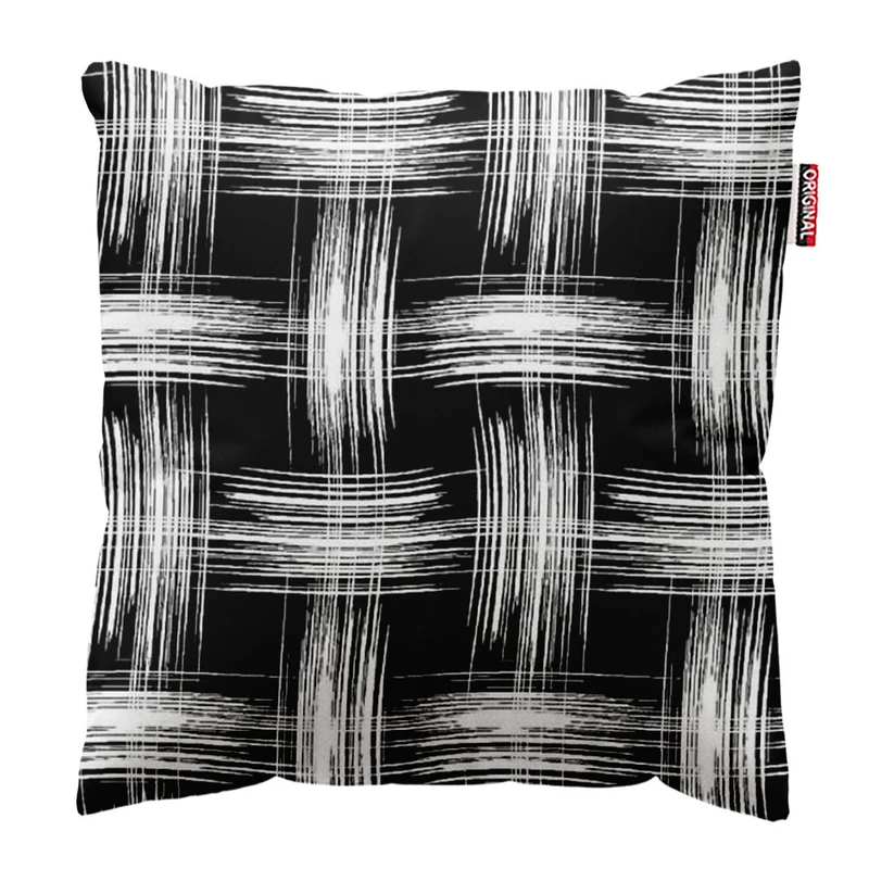 کوسن پاد آفرین طرح خطی کد 1494 سایز 30*30 سانتی متر