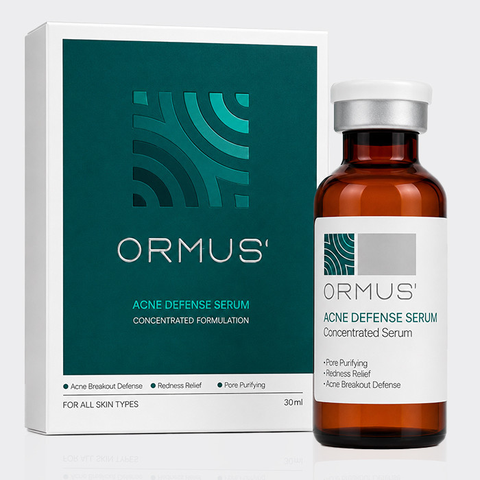 سرم ضد جوش قوی پوست اورموس مدل ACNE DEFENSE مناسب برای انواع پوست حجم 30 میلی لیتر