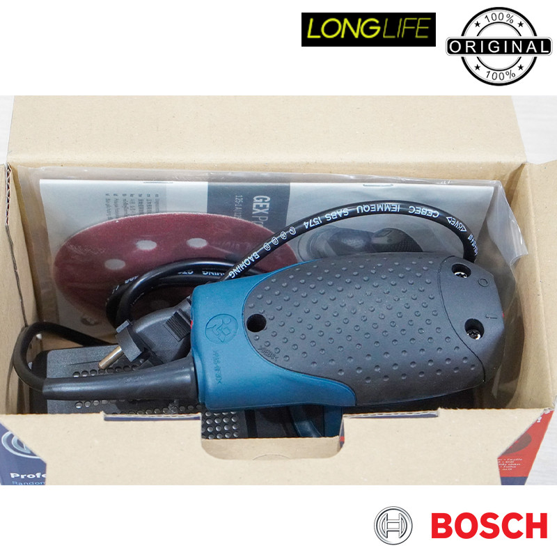 سنباده لرزان بوش مدل فوق حرفه ای دو کاره GEX 125-1 AE