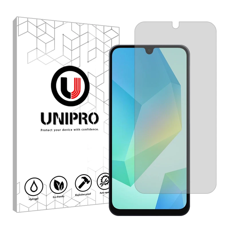 محافظ صفحه نمایش شفاف یونی پرو مدل Explosion Proof مناسب برای گوشی موبایل سامسونگ Galaxy A16
