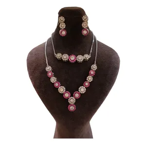 نیم ست نقره زنانه مدل 2219