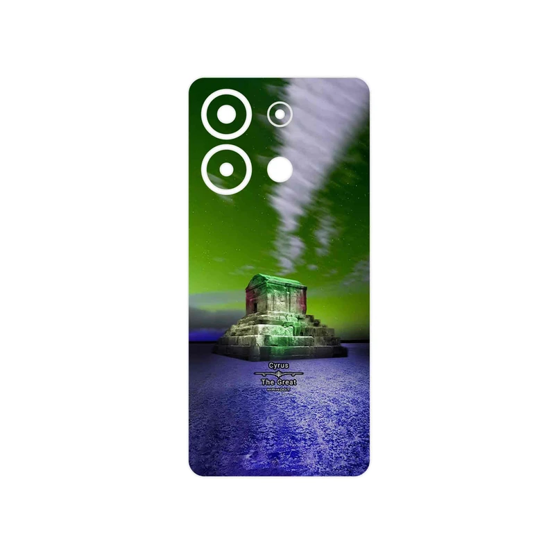 برچسب پوششی ماهوت مدل Tomb of Cyrus the Great مناسب برای گوشی موبایل شیائومی Redmi Note 13 4G