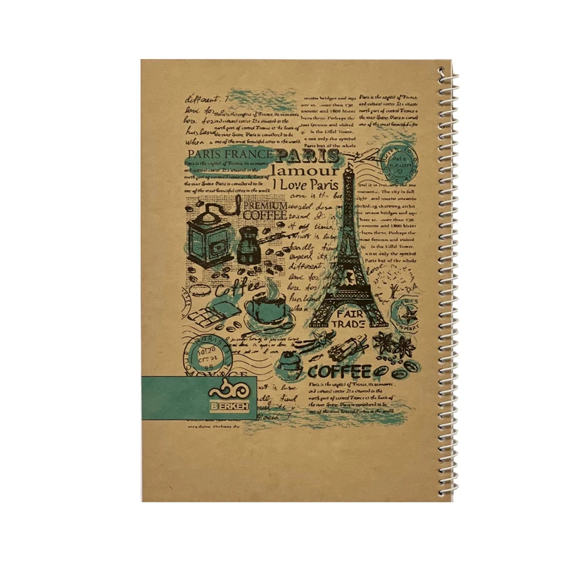 دفتر مشق 40 برگ برکه کد 6302