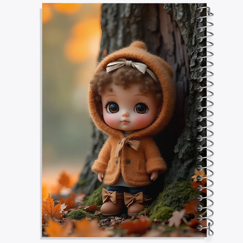 دفتر لیست خرید 50 برگ خندالو طرح دخترانه کیوت کد F5521