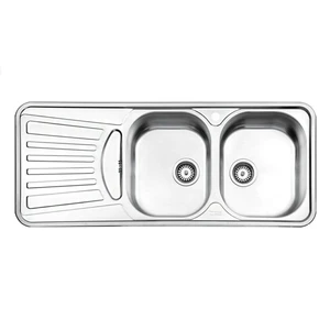 سینک ظرفشویی استیل البرز مدل 725-50 توکار