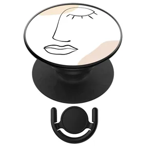 پایه نگهدارنده گوشی موبایل پاپ سوکت آکام مدل APSC02640 به همراه پاپ کلیپ