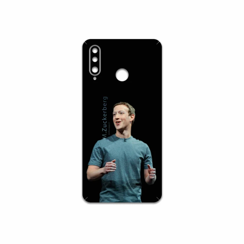 برچسب پوششی ماهوت مدل Mark-Zuckerberg مناسب برای گوشی موبایل هوآوی P30 Lite (48 MP Camera)