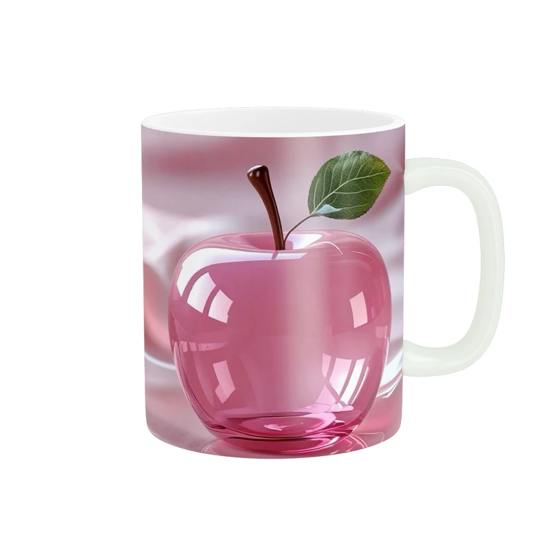 ماگ پاد آفرین طرح سیب کد 1131