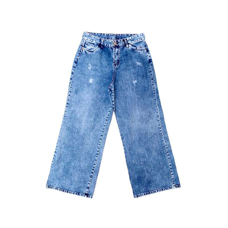 شلوار جین زنانه مدل بگ استایل