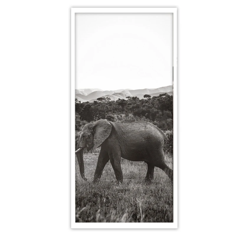 تابلو بکلیت طرح حیات وحش فیل مدل W-S3040