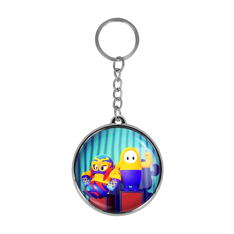 جاکلیدی خندالو طرح بازی فال گایز (Fall Guys) مدل دوطرفه کد 3280932810