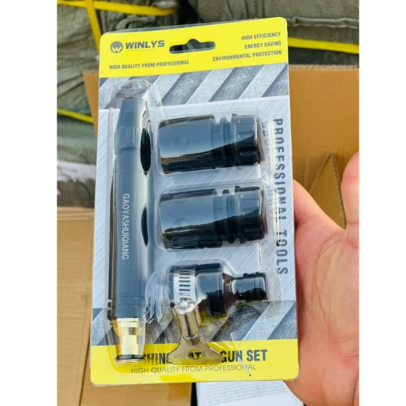 نازل کارواش وینلیز مدل سرشلنگی مجموعه 4 عددی