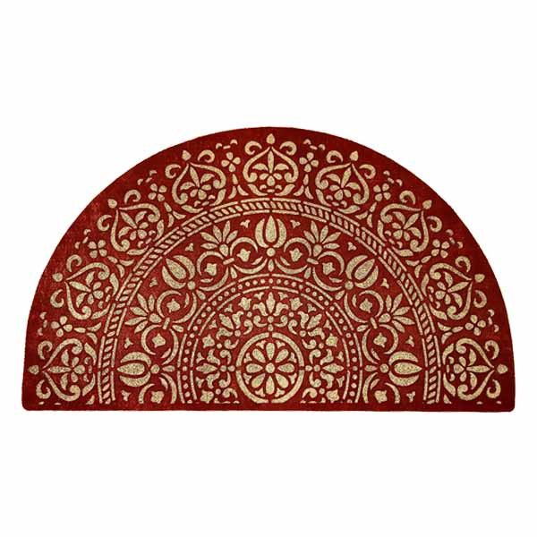 پادری مدل دولایه طرح برجسته کد 1820 سایز 75x45 سانتی متر