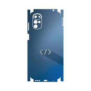 MAHOOT Minimal Coding icon-FullSkin Cover Sticker for Motorola Moto G22