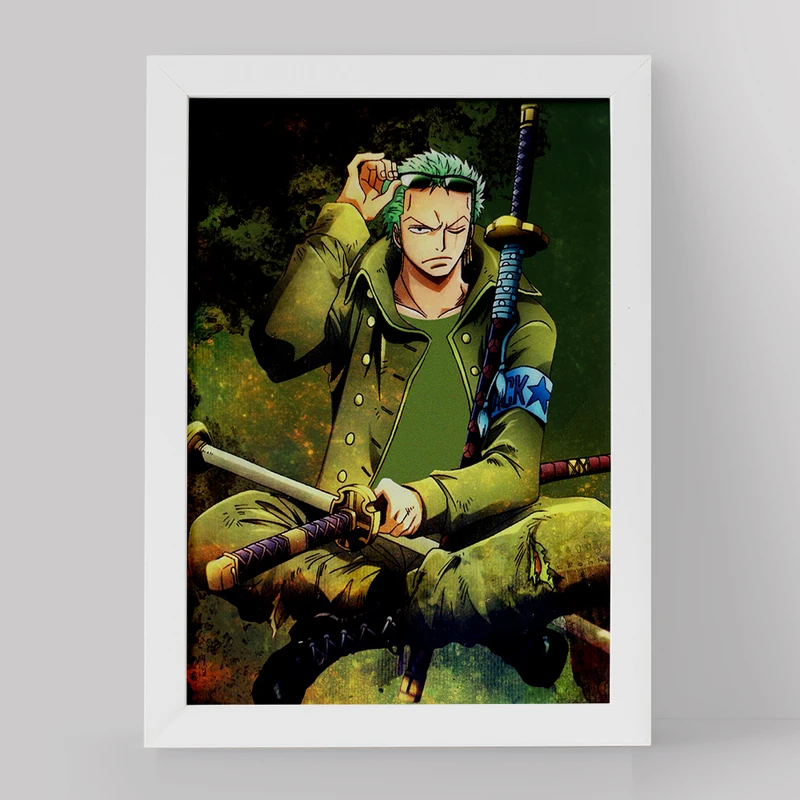 تابلو خندالو مدل رورونا زورو انیمه وان پیس کد 11411