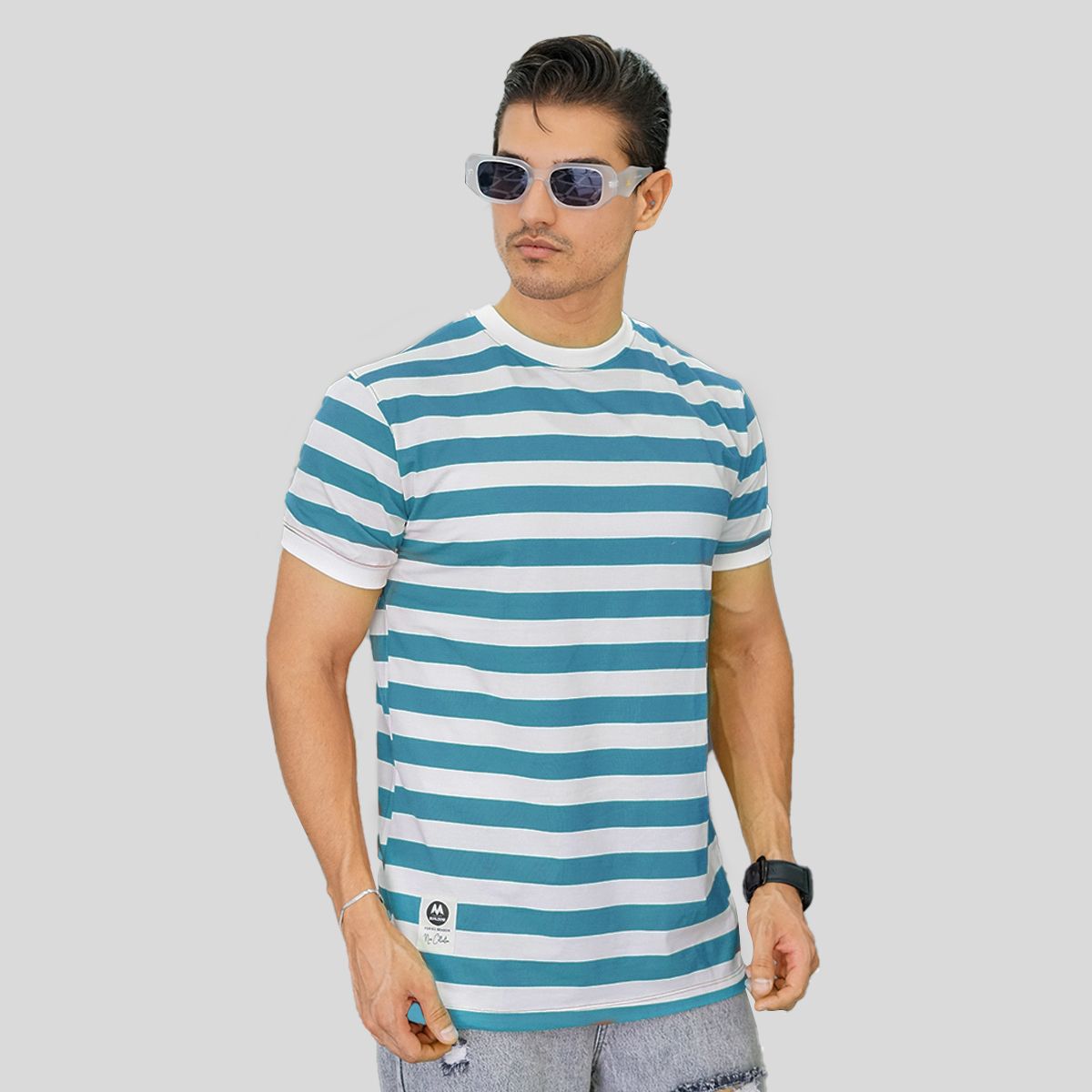 تی شرت آستین کوتاه مردانه مالدینی مدل t-416 -  - 1