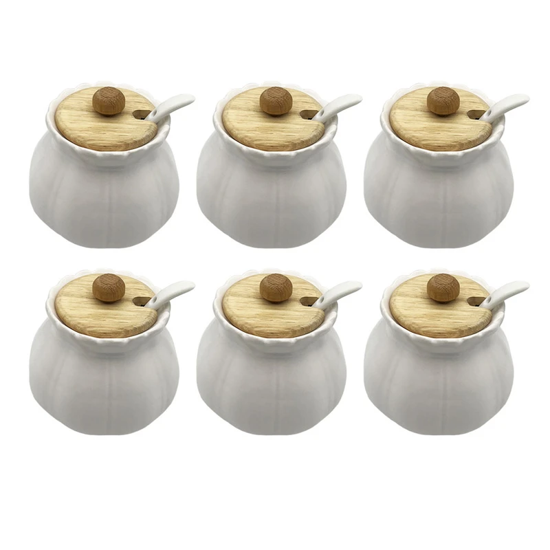 جا ادویه ای مدل نیلوفر بسته 6 عددی