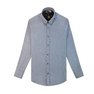 پیراهن آستین بلند مردانه کروم مدل پشمی 2220102