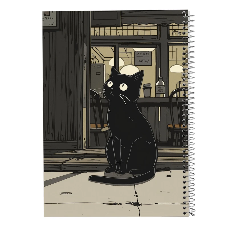 دفتر لیست خرید 50 برگ مدوپد مدل گربه کد DF14728