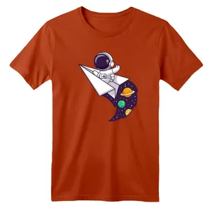 تی شرت آستین کوتاه بچگانه مدل فضانورد کد ۱۲