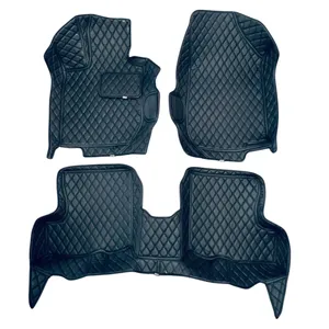 کفپوش 5 بعدی خودرو مدل Ts چرم گلدوزی مناسب برای ال 90