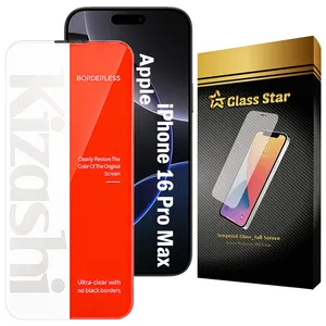 Glass Star KIZNOSTG Screen Protector For Apple iPhone 16 Pro Max