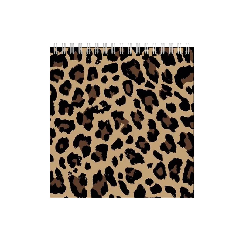 دفتر طراحی طرح پلنگی قهوه ای کد 7833627