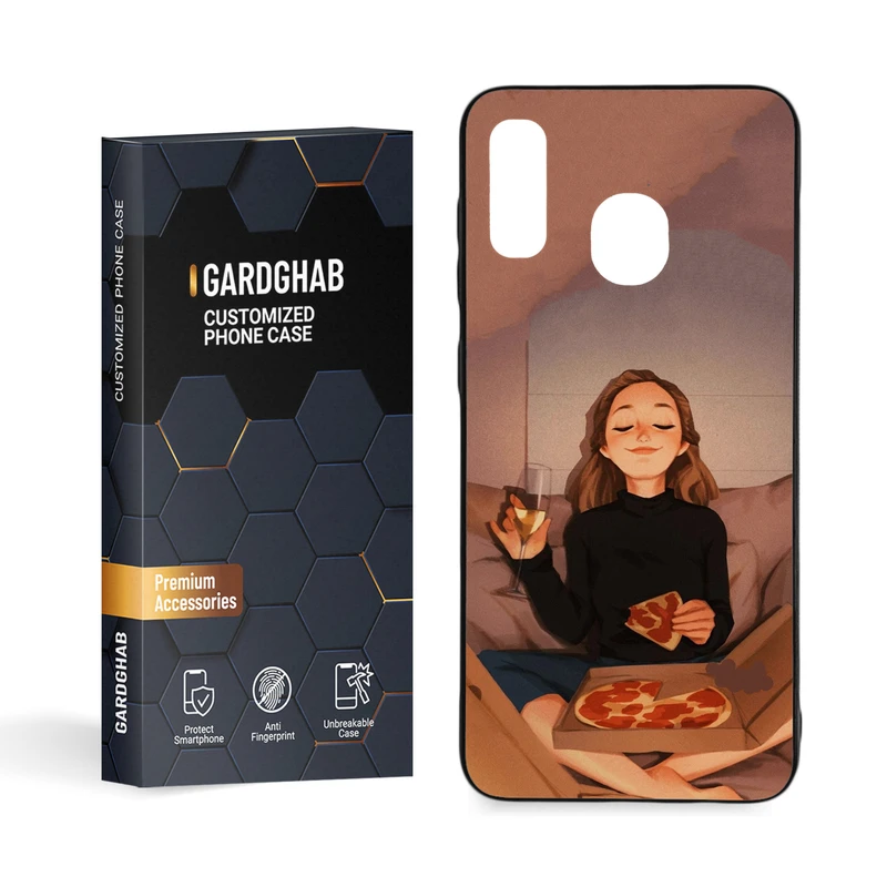  کاور گارد قاب مدل دخترانه مناسب برای گوشی موبایل سامسونگ galaxy a30 / a20