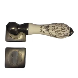 دستگیره در مدل سرامیکی گلدار