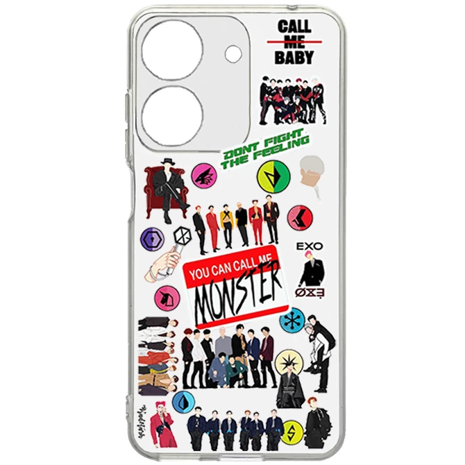 کاور طرح Exo مناسب برای گوشی موبایل شیائومی Poco C65 