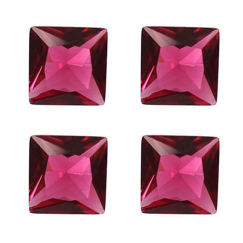 سنگ یاقوت سرخ کد 5456 بسته 4 عددی