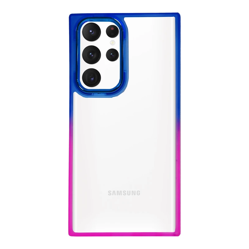کاور مدل متال آیرون دورنگ مناسب برای گوشی موبایل سامسونگ Galaxy S22 Ultra