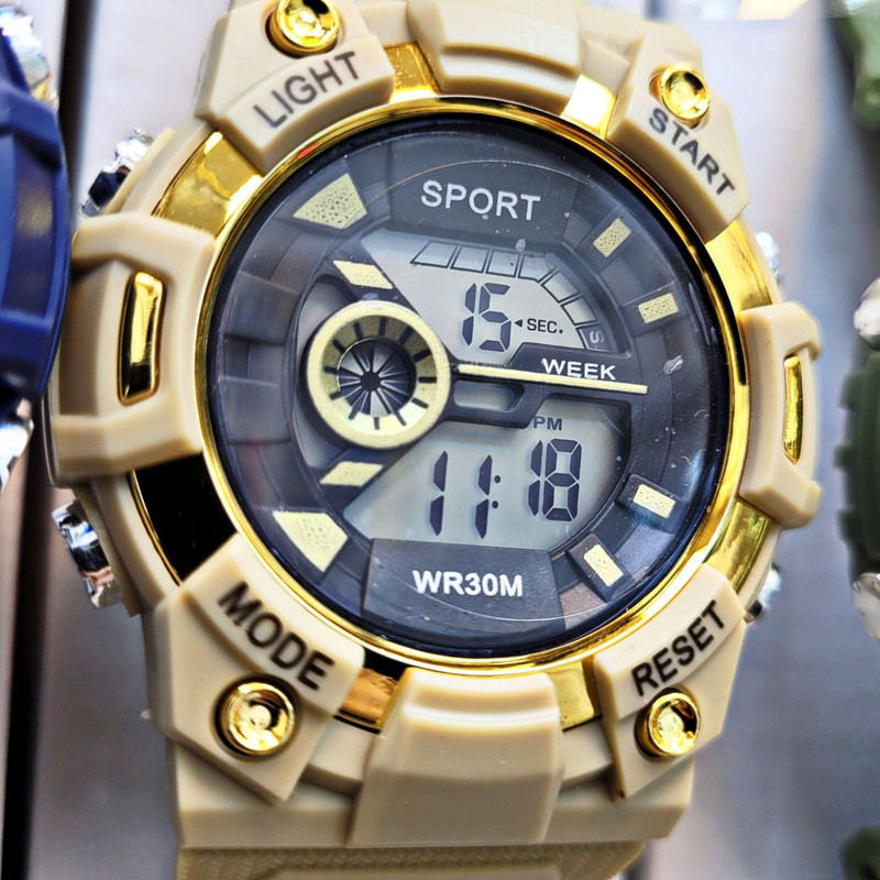 ساعت مچی دیجیتال مردانه مدل تک زمانهt2