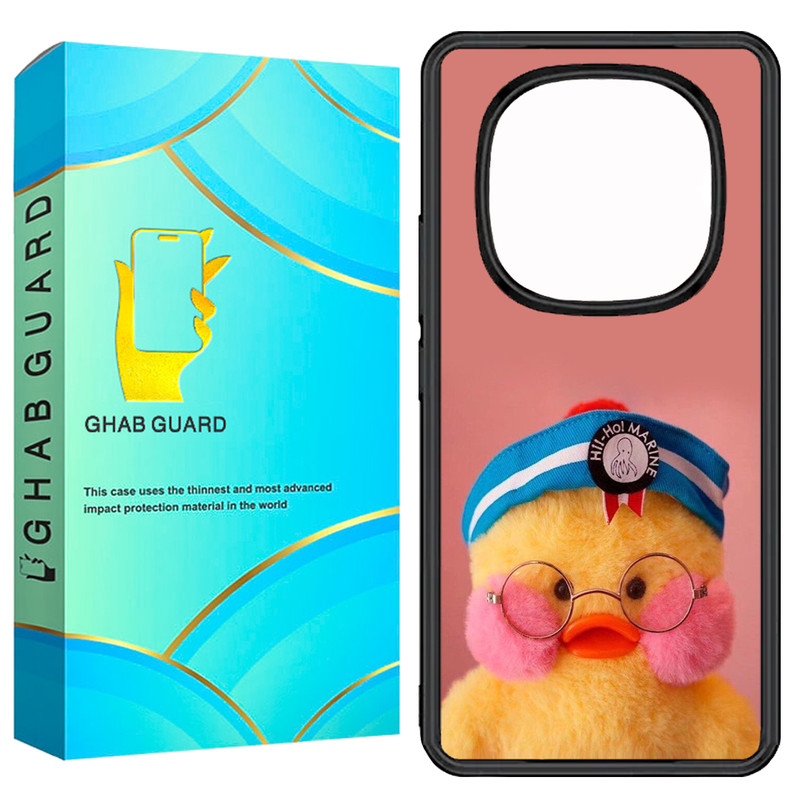کاور قاب گارد طرح جوجه اردک مدل GN14P مناسب برای گوشی موبایل شیائومی Redmi Note 14 Pro 5G / Note 14 Pro Plus 5G