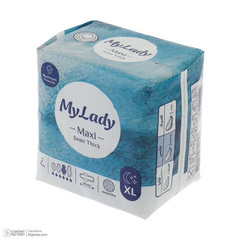 نوار بهداشتی مای لیدی مدل مکسی مجموعه 6 عددی