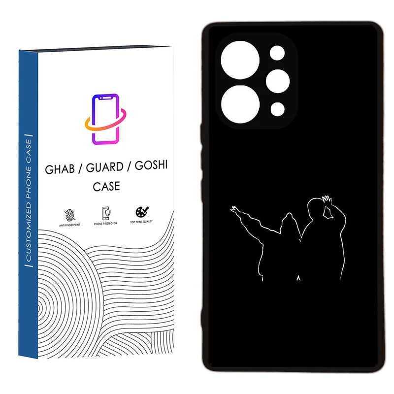 کاور قاب گارد گوشی طرح دخترانه کد 13  - TPU مناسب برای گوشی موبایل  شیائومی  Redmi 12