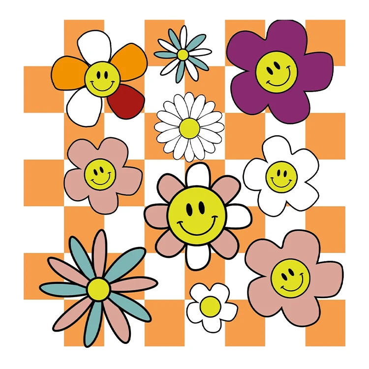 استیکر پارچه و لباس پاد آفرین مدل کارتونی کد S340