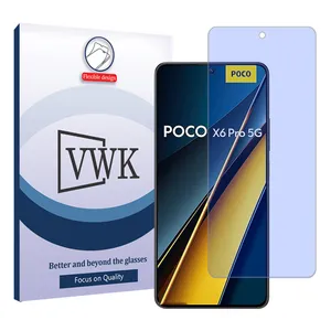 VWK Tough model anti-blue screen protector suitable for Xiaomi Poco X6 Pro mobile phone