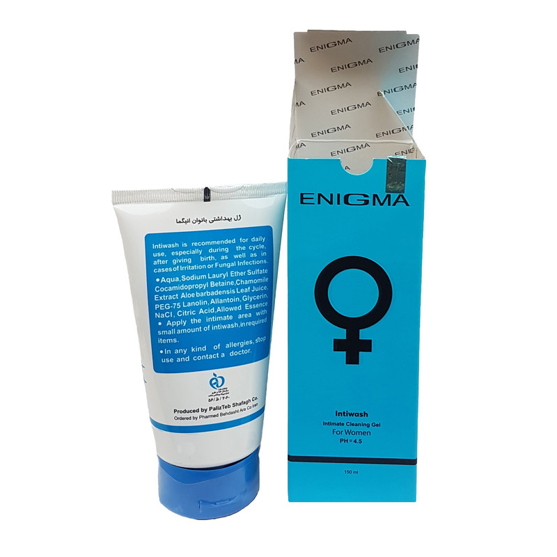 ژل شستشو بانوان انیگما مدل INTIWASH حجم 150 میلی لیتر