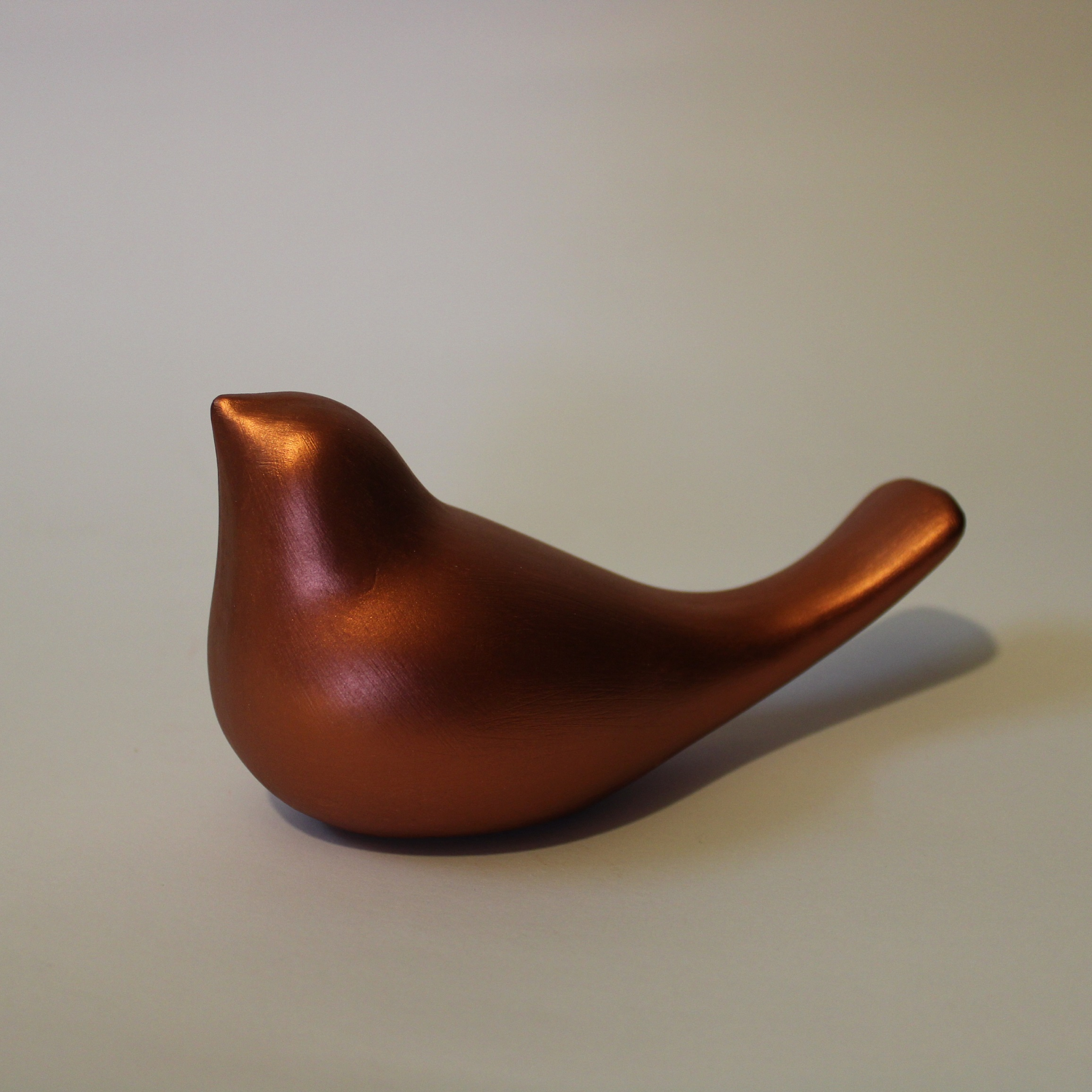 مجسمه سفالی طرح پرنده کد FF001