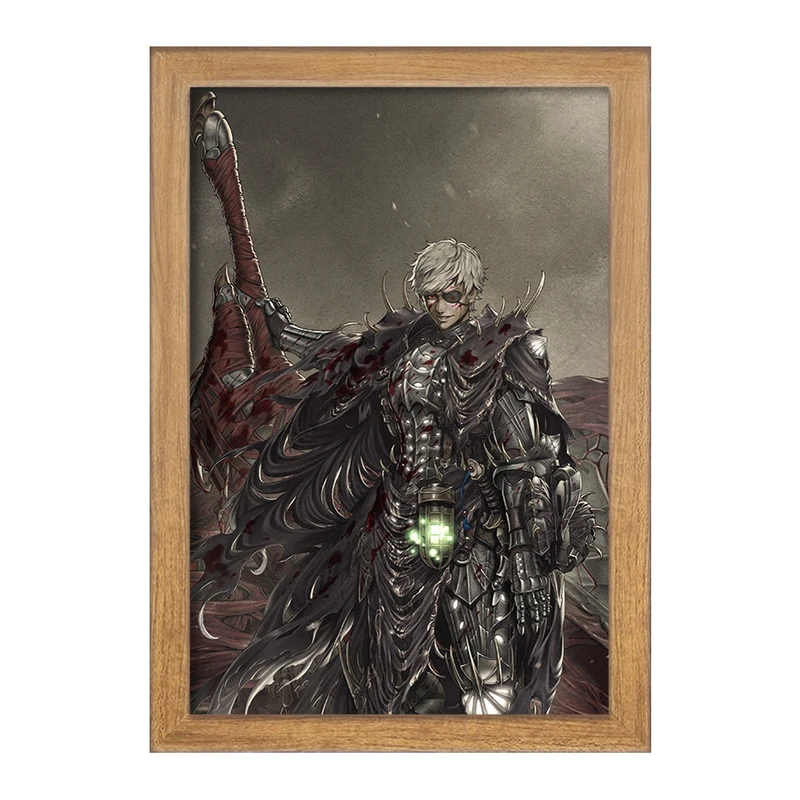 تابلو خندالو مدل بازی شکارچی هیولا (Monster Hunter) کد 33223