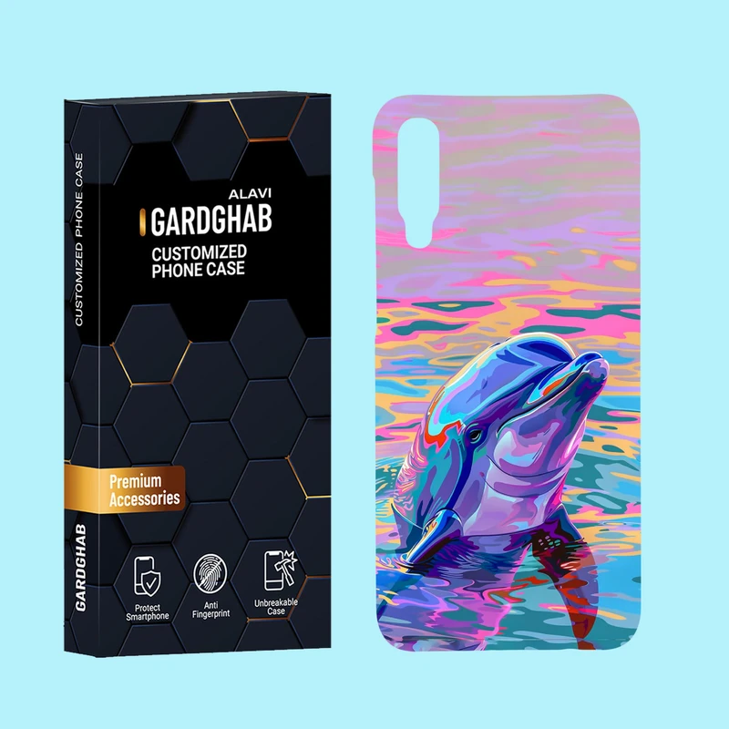 کاور گارد قاب علوی مدل هنری مناسب برای گوشی موبایل سامسونگ Galaxy A50 / A50s / A30s