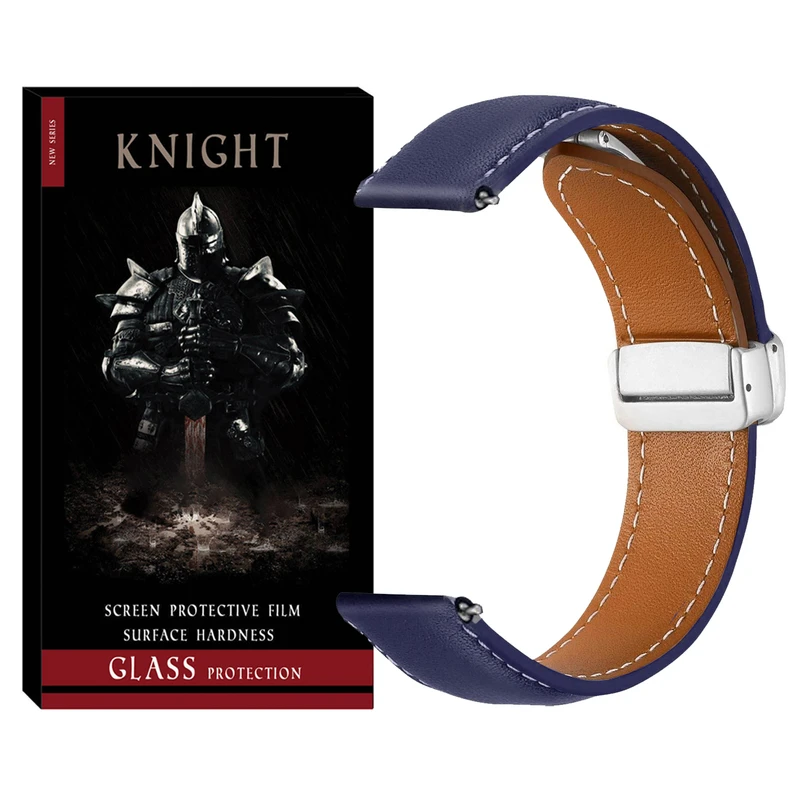 بند نایت مدل MAG Leather KT مناسب برای ساعت هوشمند گارمین Vivoactive / Vivoactive 3 / Vivoactive HR / Luxe / Venu SQ