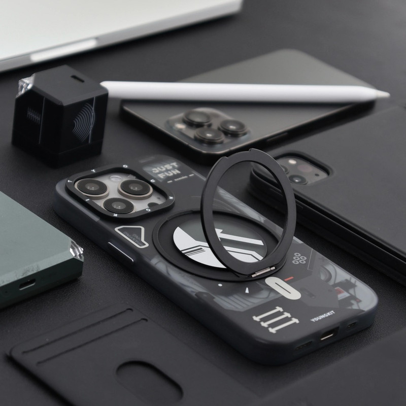 کاور یانگ کیت مدل Starship Holder Magnetic مناسب برای گوشی موبایل اپل iPhone 17 