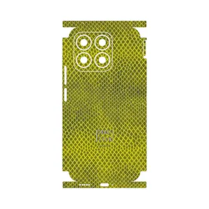 MAHOOT Yellow Snake Skin-FullSkin Cover Sticker for Honor X8b