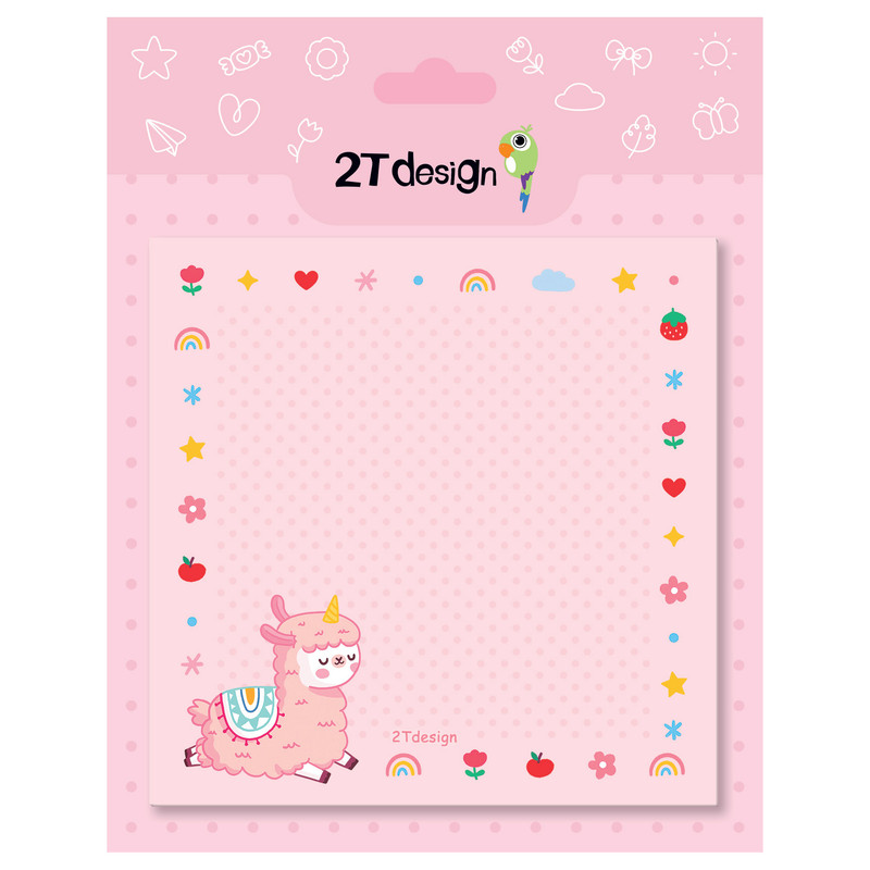 کاغذ یادداشت طوطی دیزاین مدل نوت پد طرح یونیکورن کد NP-27